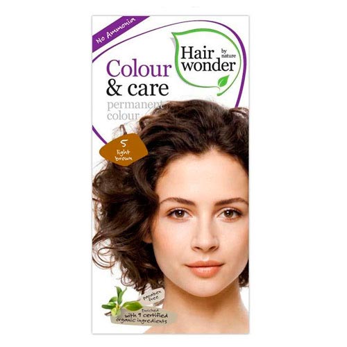 Hair Wonder Colour and care permanent hair colour - light brown 5